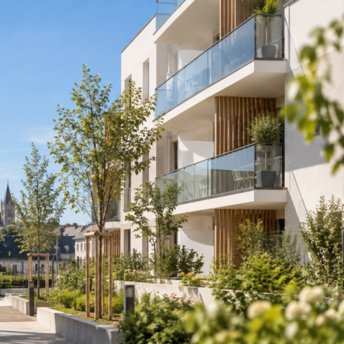 Programme immobilier neuf à Caen dans le cadre d’un achat sur plan en VEFA