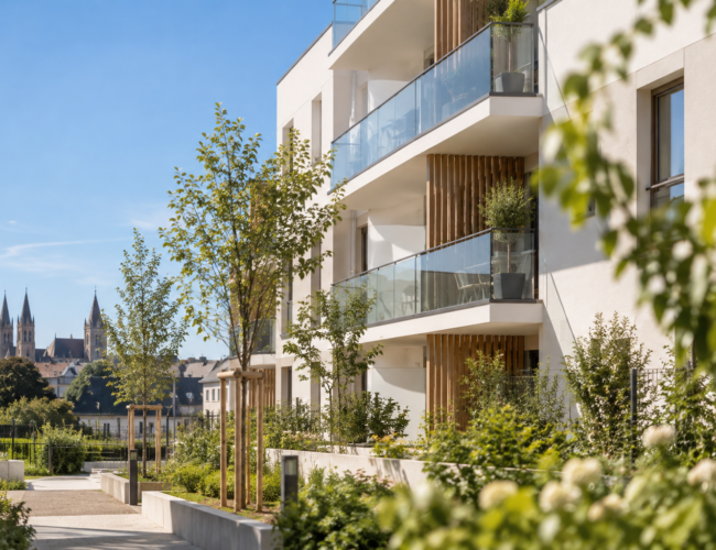 Programme immobilier neuf à Caen dans le cadre d’un achat sur plan en VEFA