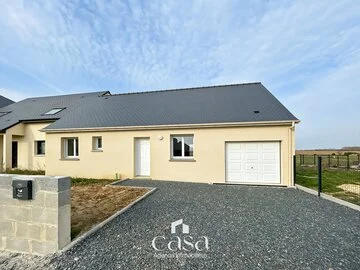 Maison T4 neuve de plain-pied avec Jardin – FRENOUVILLE- Agence Casa