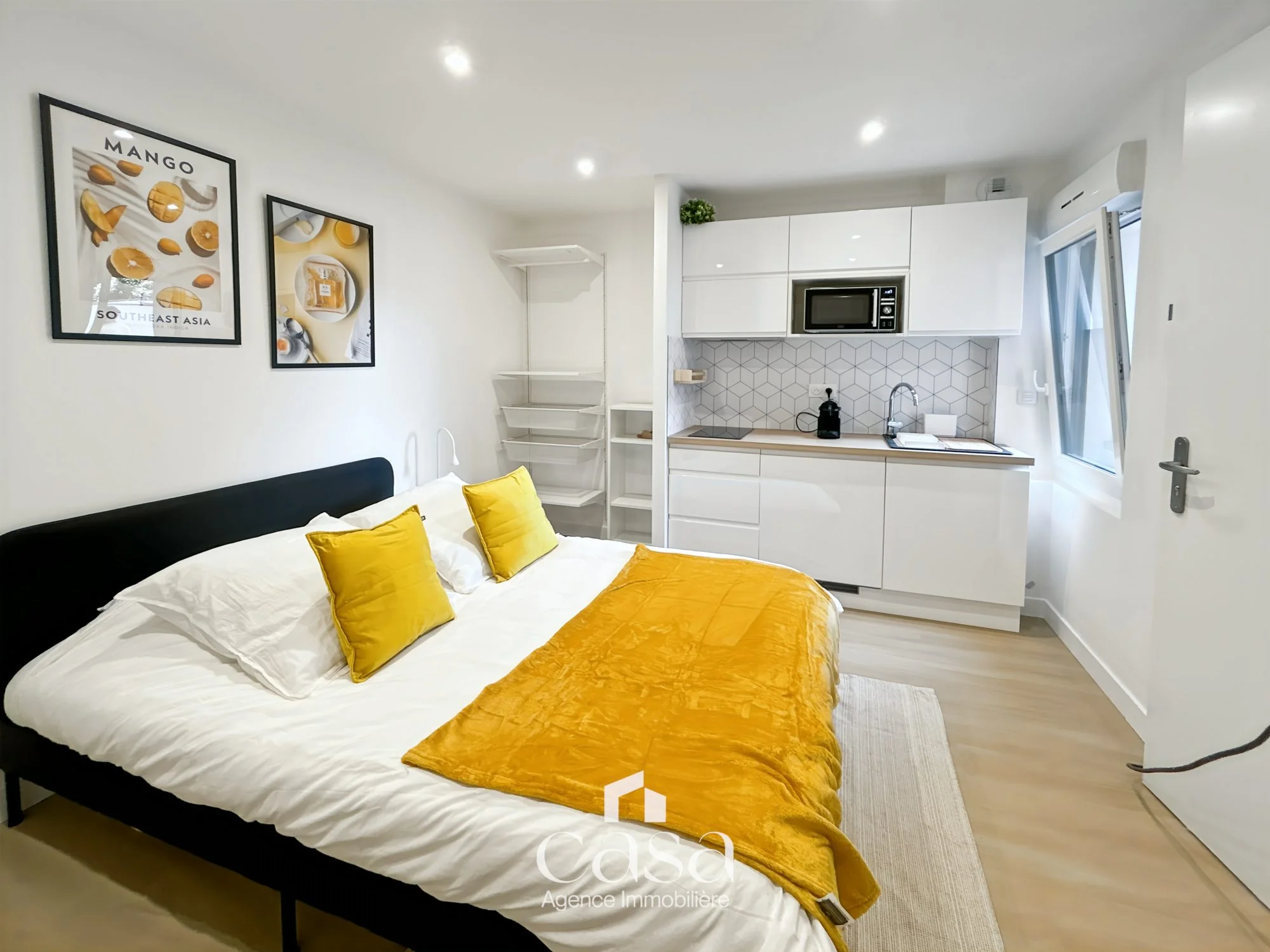Studio meublé neuf de 17,09m2 – A louer – Mondeville - Agence Casa