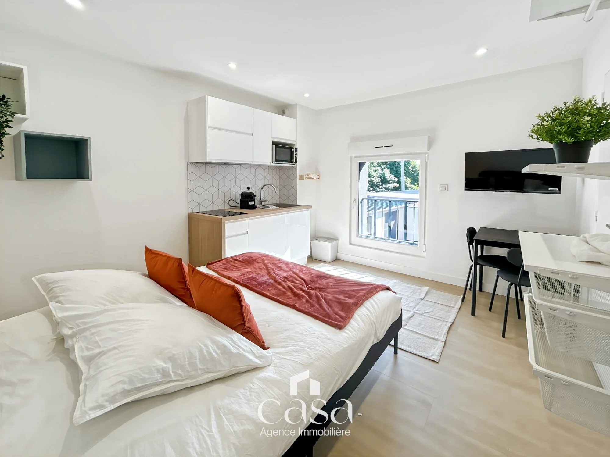 Studio meublé neuf de 15,93m2 – A louer – Mondeville - Agence Casa