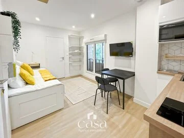 Studio récent et meublé de 13.10m2- sur la commune de Mondeville - Agence Casa