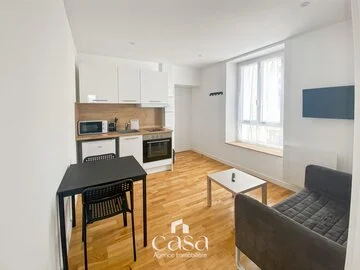 T2 neuf meublé de 24,43m2 à louer – quartier Vaucelle- Agence Casa
