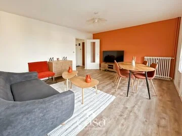 Colocation de 4 chambres meublée dans un appartement de 82m2 avec balcon – HEROUVILLE ST CLAIR - Agence Casa
