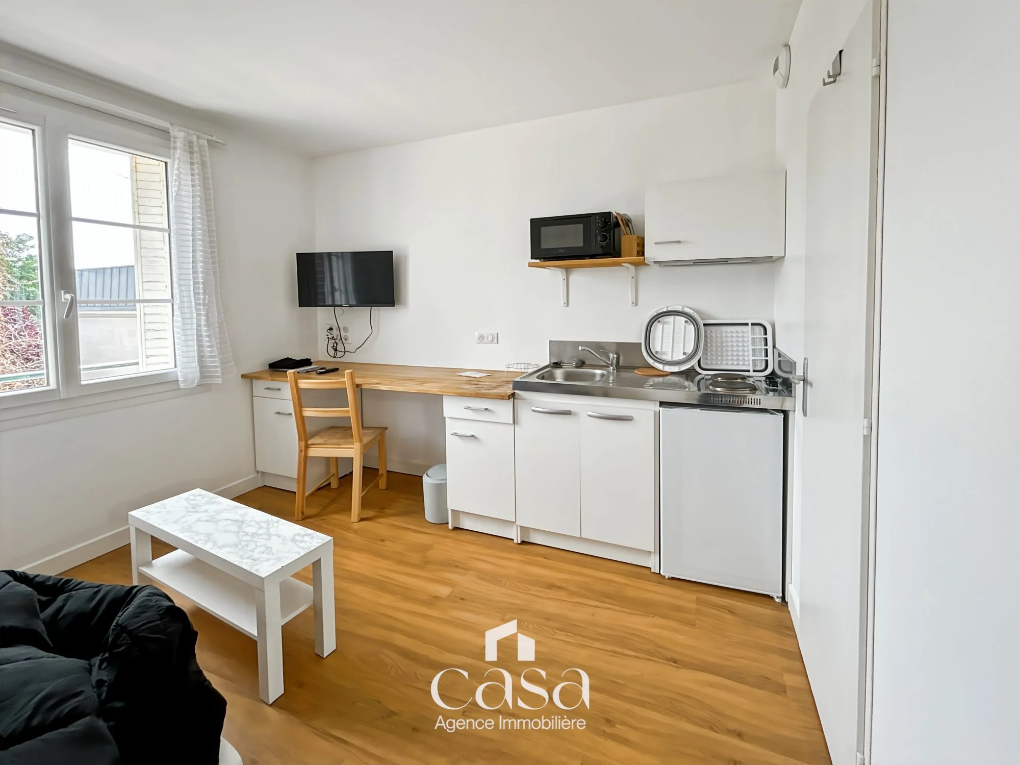 Studio meublé tout compris à CAEN – 11,47m2 au pied du CAMPUS 1 – CAEN - Agence Casa