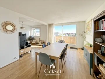 Duplex au dernier étage – Clos Herbert à Caen- Agence Casa