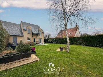 Maison familiale 5 pièces avec jardin – Éterville - Agence Casa
