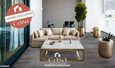 A vendre 2P balcon quartier résidentiel- Agence Casa