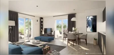 A vendre 3 pièces balcon quartier résidentiel- Agence Casa