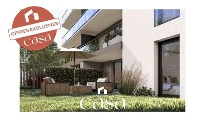 A vendre 4 pièces en RDC avec terrasse quartier résidentiel- Agence Casa