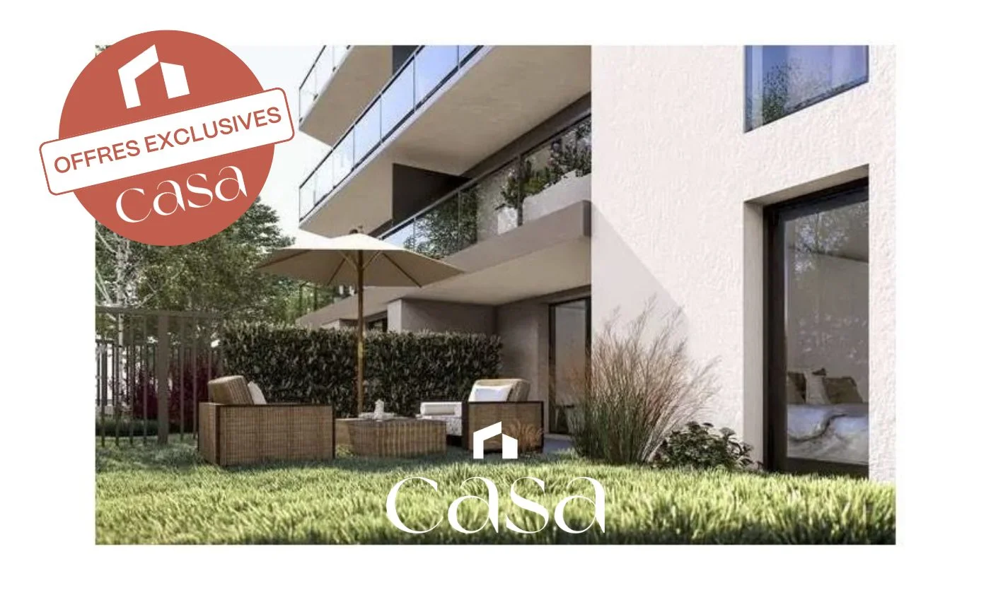 A vendre 4 pièces en RDC avec terrasse quartier résidentiel - Agence Casa