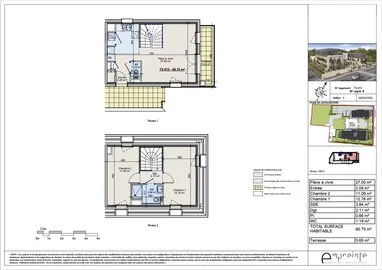 Appartement 2P rez-de-jardin résidence sécurisée - Agence Casa