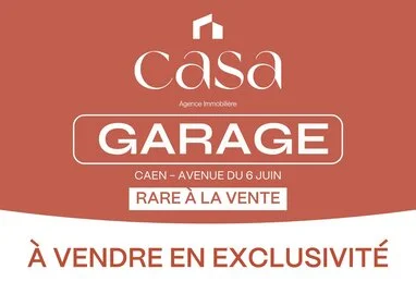 Garage fermé à vendre – Avenue du 6 juin Caen- Agence Casa
