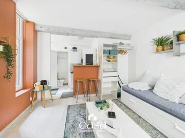 Studio meublé de charme – Quartier historique Caen – Idéal investissement - Agence Casa
