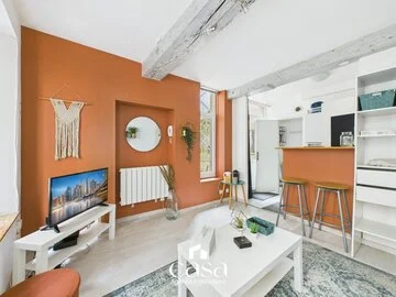 Studio meublé de charme – Quartier historique Caen – Idéal investissement - Agence Casa