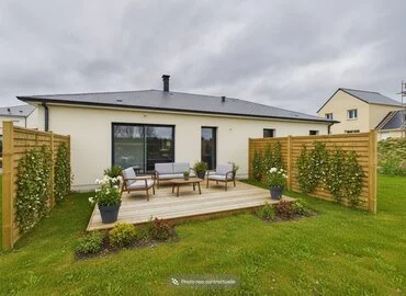 maison contemporaine de plain-pied – 4 chambres – 105 m² – Escoville - Agence Casa