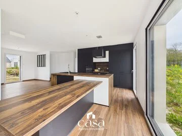 maison contemporaine de plain-pied – 4 chambres – 105 m² – Escoville - Agence Casa
