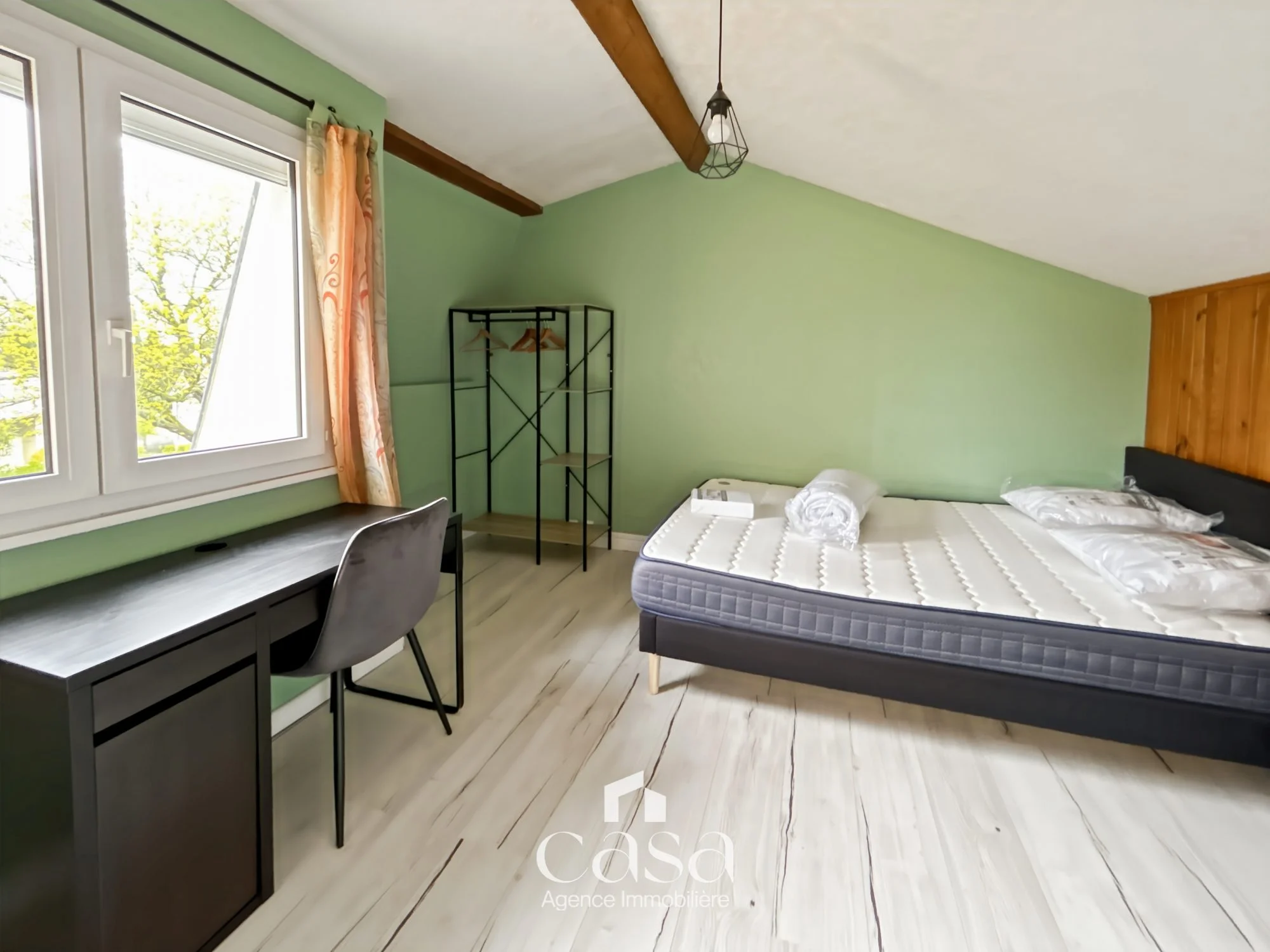 Maison en colocation – Chambre meublée de 9,41 M2 à Herouville Saint Clair - Agence Casa