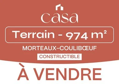TERRAIN A BÂTIR – MORTEAUX COULIBOEUF- Agence Casa
