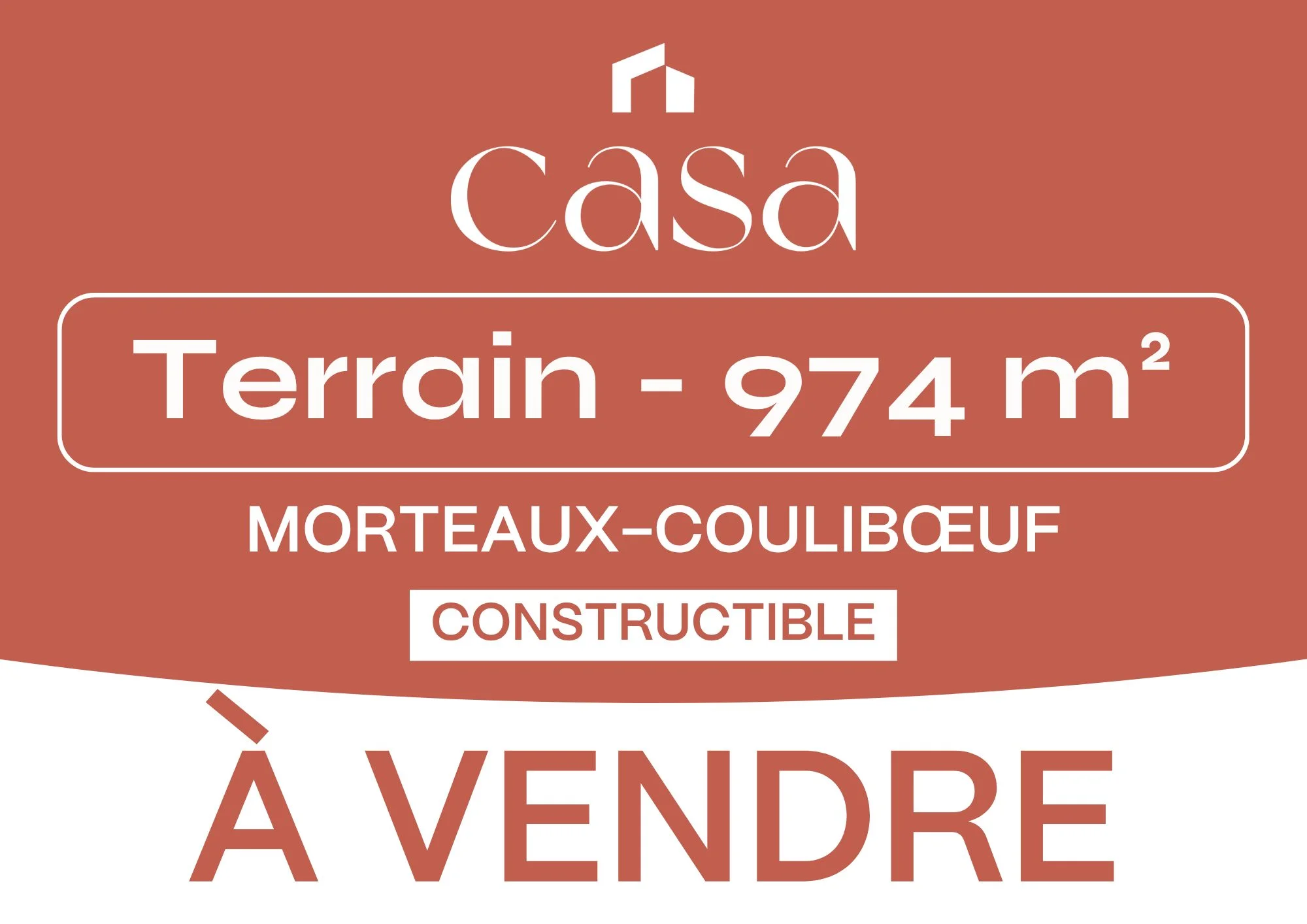 TERRAIN A BÂTIR – MORTEAUX COULIBOEUF - Agence Casa