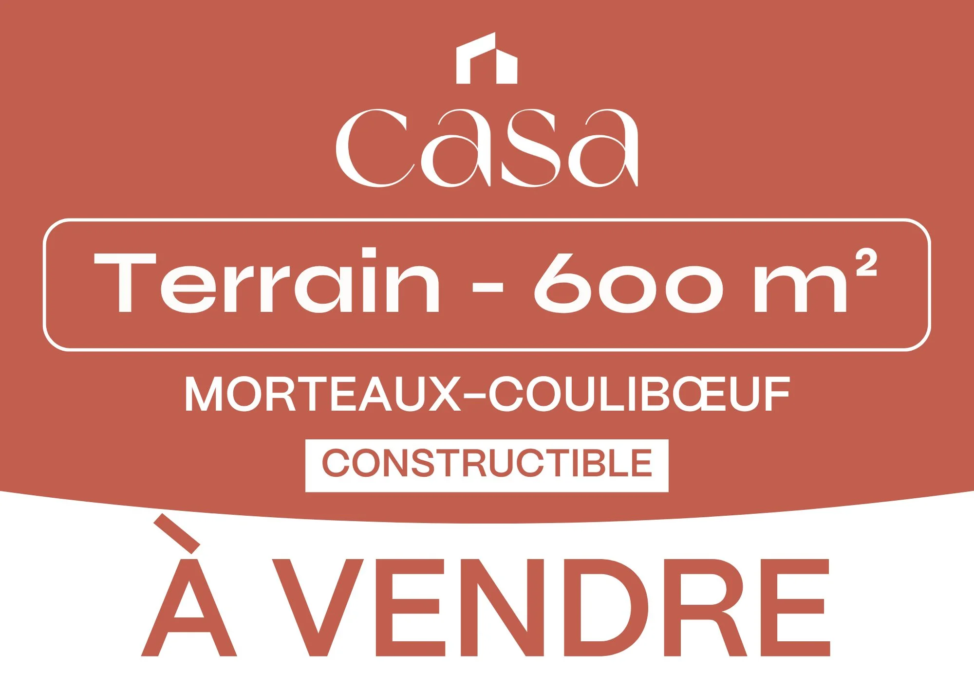 TERRAIN A BÂTIR – MORTEAUX COULIBOEUF - Agence Casa