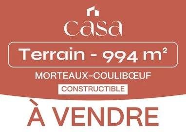 TERRAIN A BÂTIR – MORTEAUX COULIBOEUF- Agence Casa