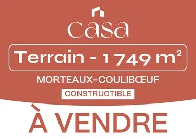 TERRAIN A BÂTIR – MORTEAUX COULIBOEUF- Agence Casa