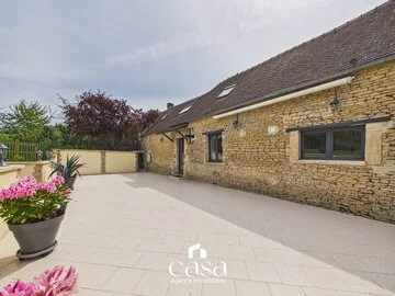 Charmante maison en pierre de 157m2 sur Ernes- Agence Casa
