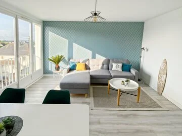 Chambre meublée en colocation dans un T5 spacieux avec parking – Caen, rue de la Roseraie- Agence Casa