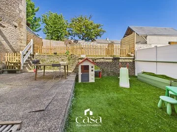 Maison en pierre rénovée à Cairon – jardin – charme de l’ancien - Agence Casa