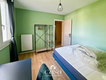 Maison en colocation – Chambre meublée de 9,19m2 à Herouville Saint Clair - Agence Casa