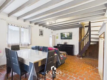 À vendre – Mézidon – Maison en pierre avec jardin- Agence Casa