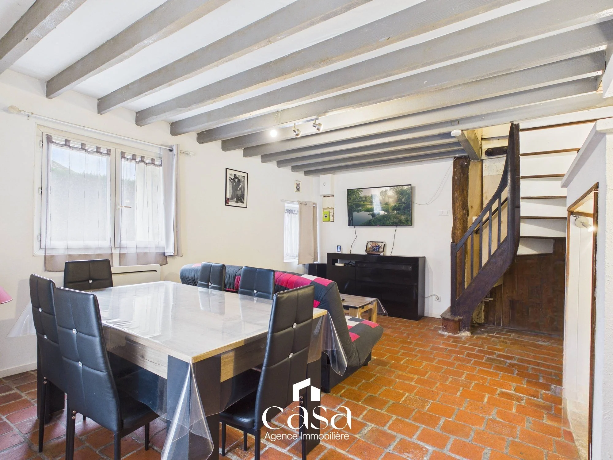 À vendre – Mézidon – Maison en pierre avec jardin - Agence Casa