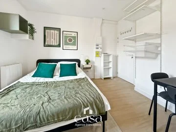 Studio meublé neuf de 13,02m2 – A louer – Mondeville - Agence Casa