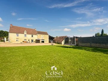 Maison ancienne rénovée – Fresné la Mère- Agence Casa