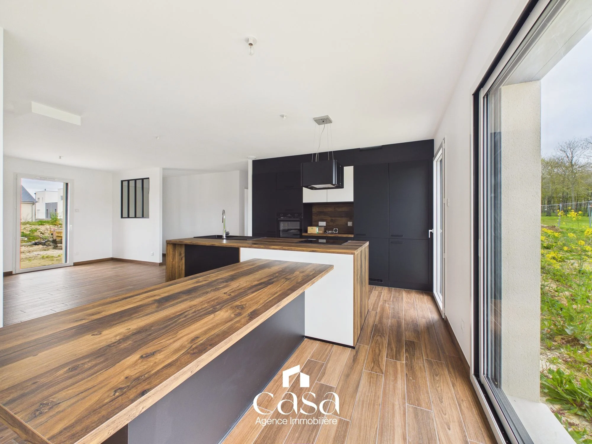 maison contemporaine de plain-pied – 4 chambres – 105 m² – Escoville - Agence Casa