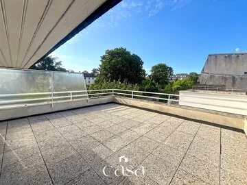 CAEN centre – Appartement 4 pièces – 2 chambres-terrasse – garage- Agence Casa