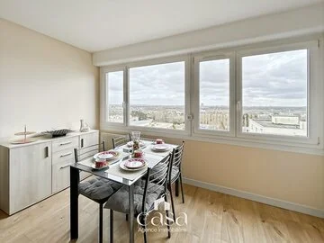 Chambre à louer de 10,67m2 en colocation appartement à Herouville Saint Clair - Agence Casa