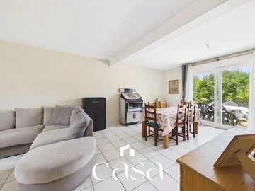 Maison 3 chambres avec jardin – louée – Bernières-sur-Mer- Agence Casa