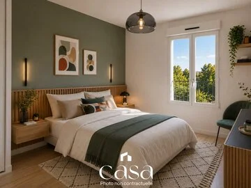 Appartement T3 de 67m avec balcon à Collombelles - Agence Casa