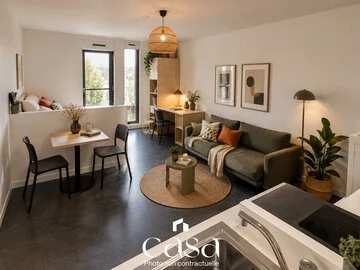 Studio centre Caen 19m2- Agence Casa