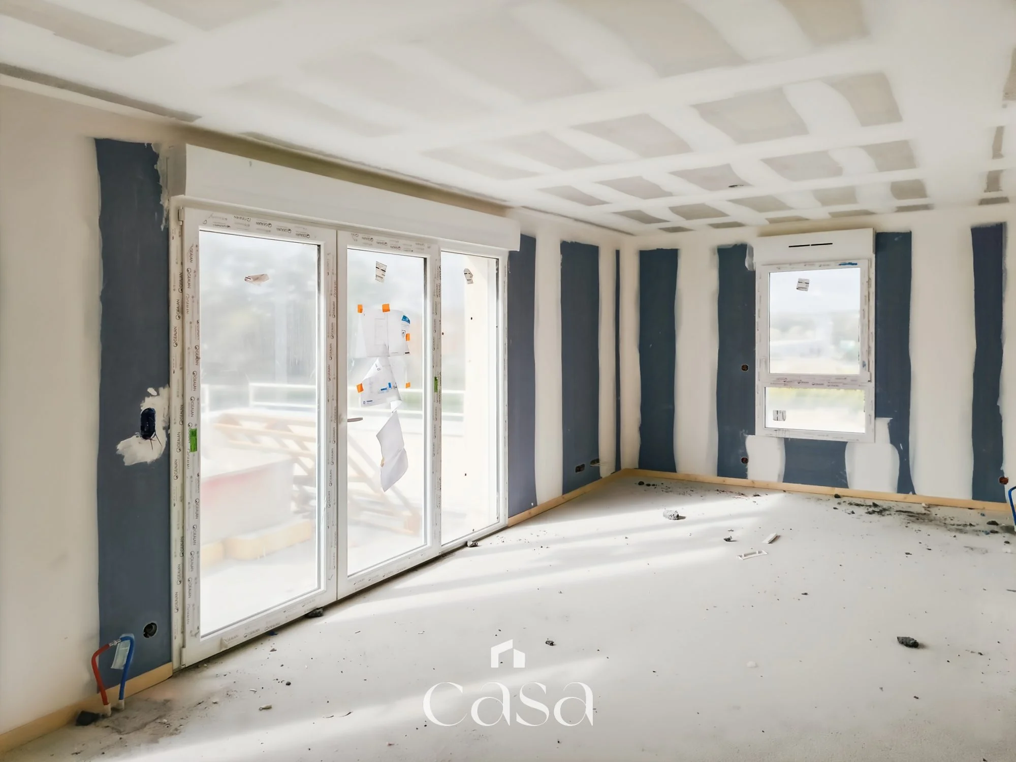 Appt T3 avec blacon 31m2 à Mondeville - Agence Casa
