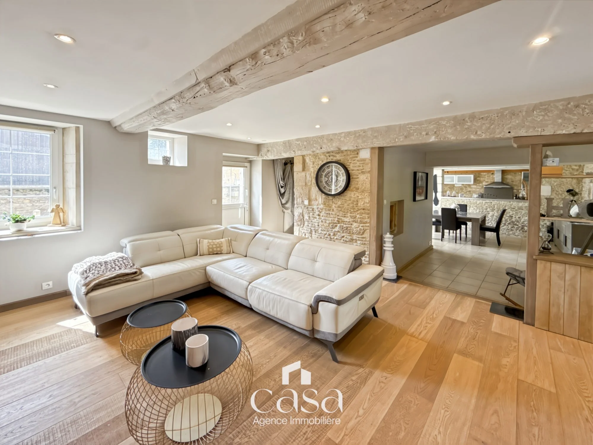 Maison ancienne de 165 m2 – Morteaux Coulibeouf - Agence Casa