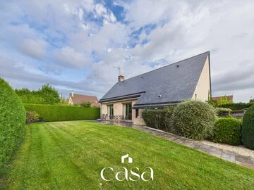 Caen Nord maison de plain-pied 3 chambres beau terrain- Agence Casa