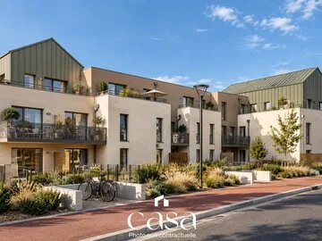 Appartement T2 42m2 avec jardin à Carpiquet - Agence Casa