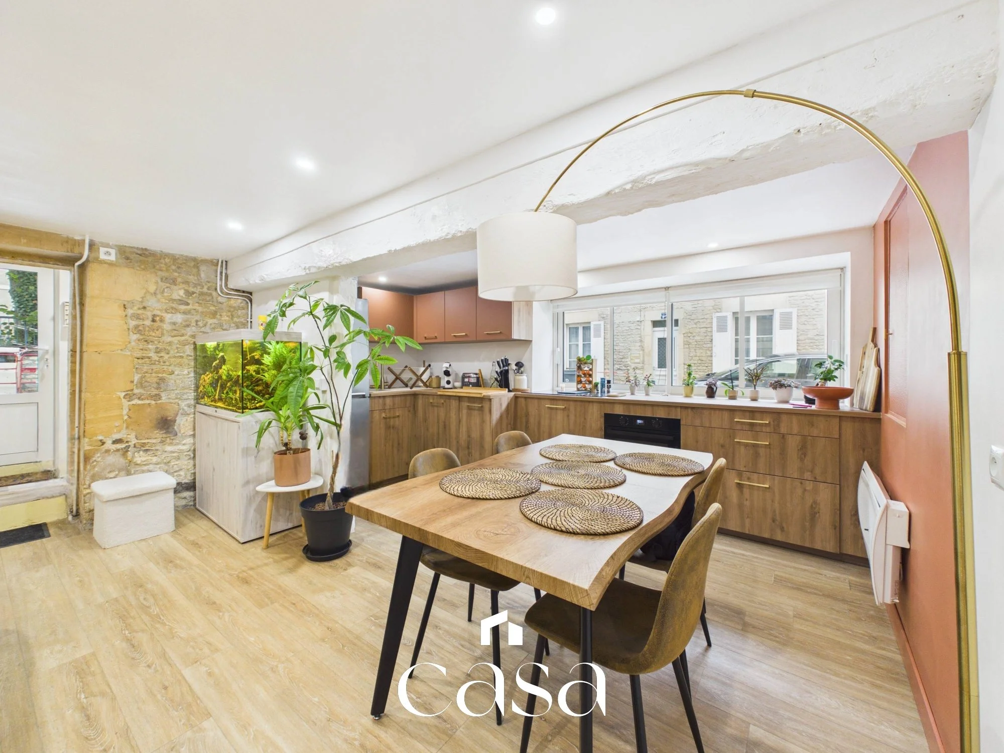 Maison en pierre de 80 M² – CAEN Rive gauche - Agence Casa