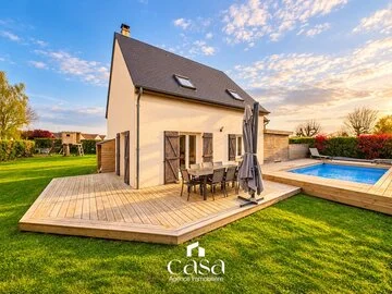 Maison familiale rénovée avec piscine – Cairon, triangle d’or - Agence Casa