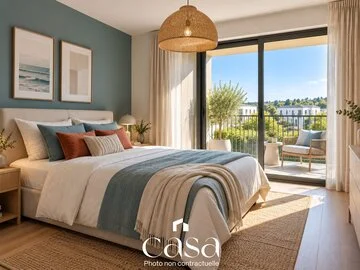 Appartement 3 chambres de 84m2 avec Terrasse de 26m2 - Agence Casa