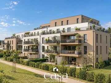 Appartement 3 chambres de 84m2 avec Terrasse de 26m2 - Agence Casa